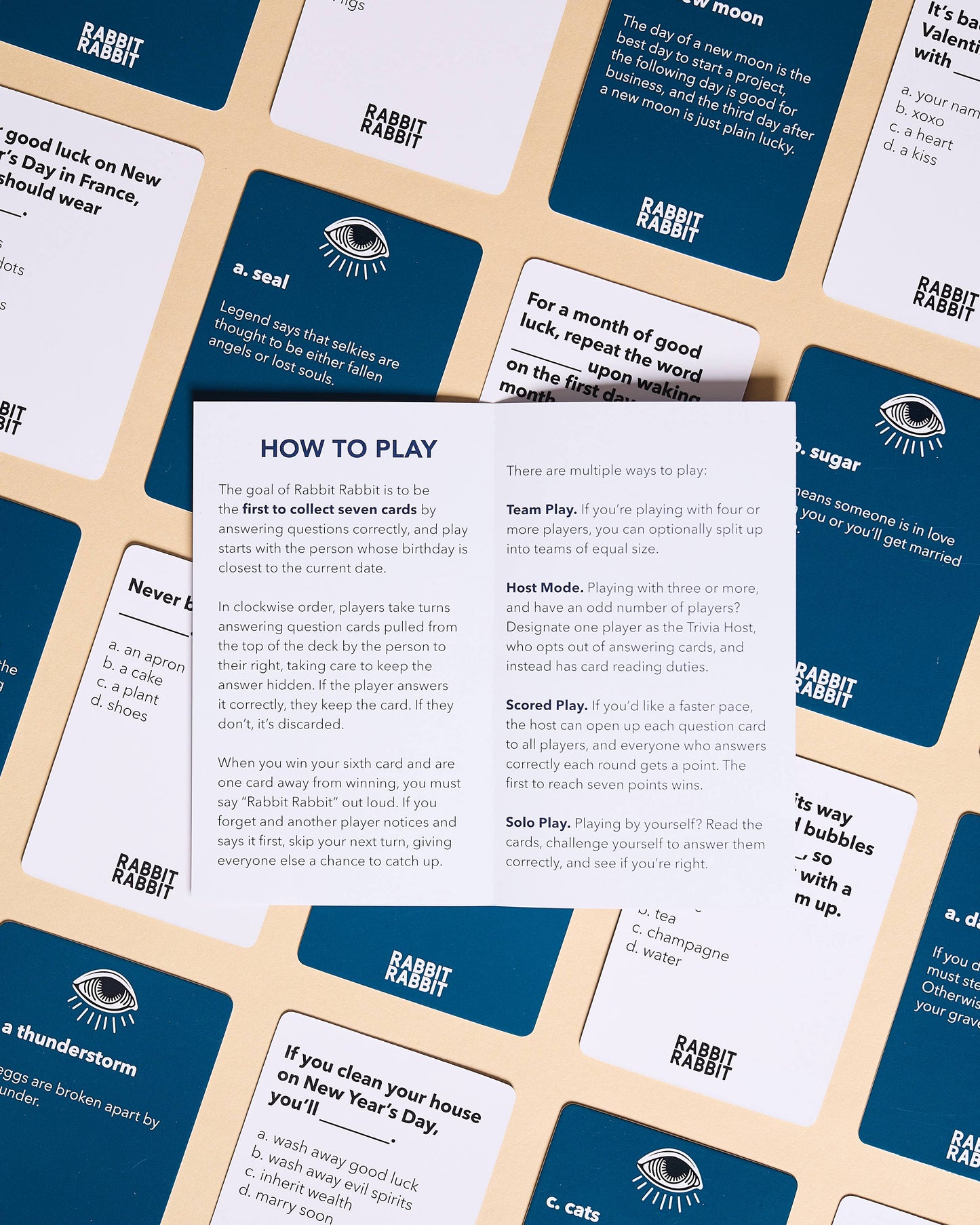 Rabbit Rabbit: A Game of Superstitions