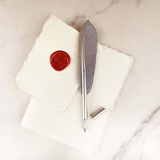 sale - Rollerball Pen | Silver Quill