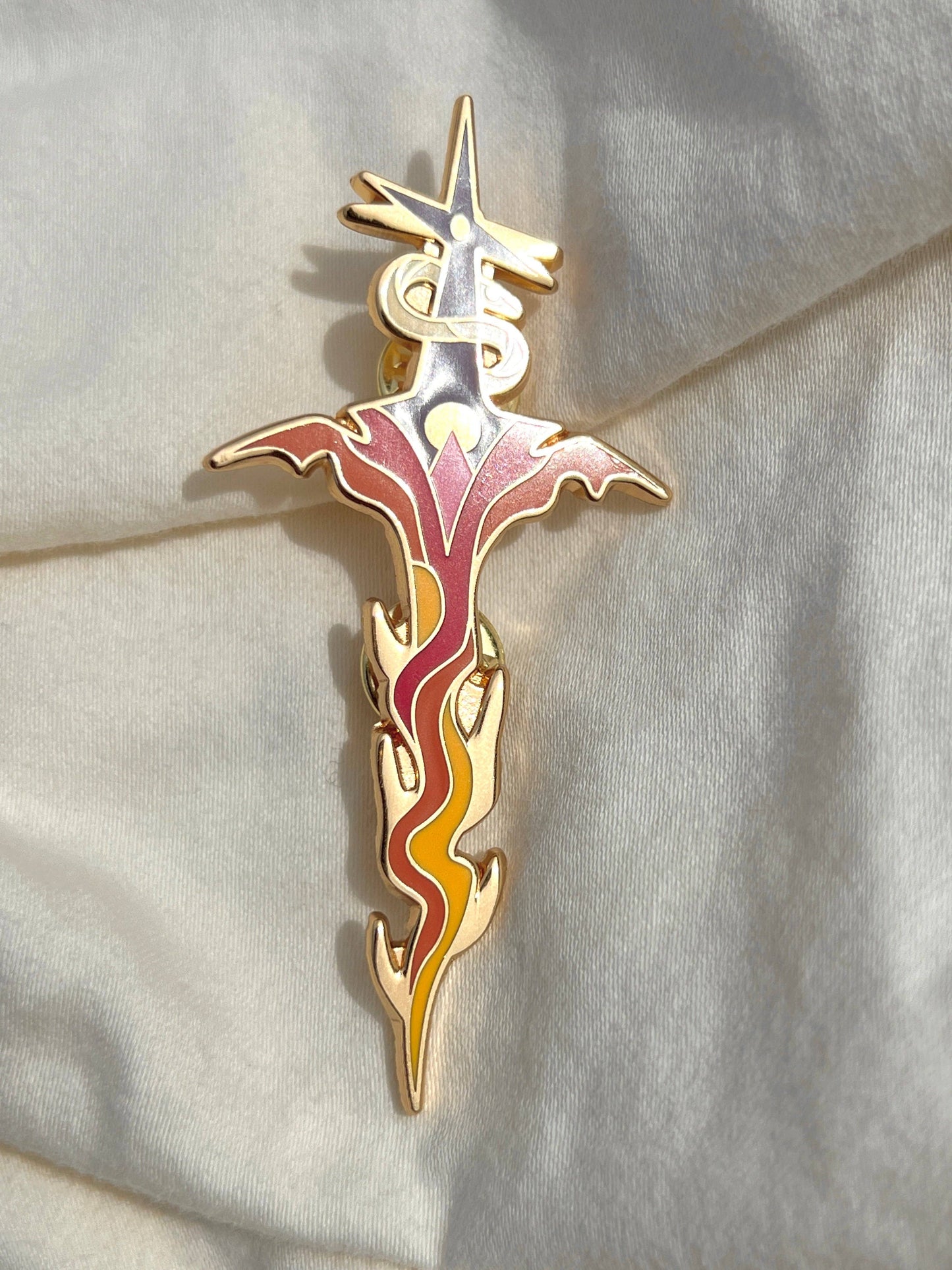 Enamel Pin | Dragon Sword
