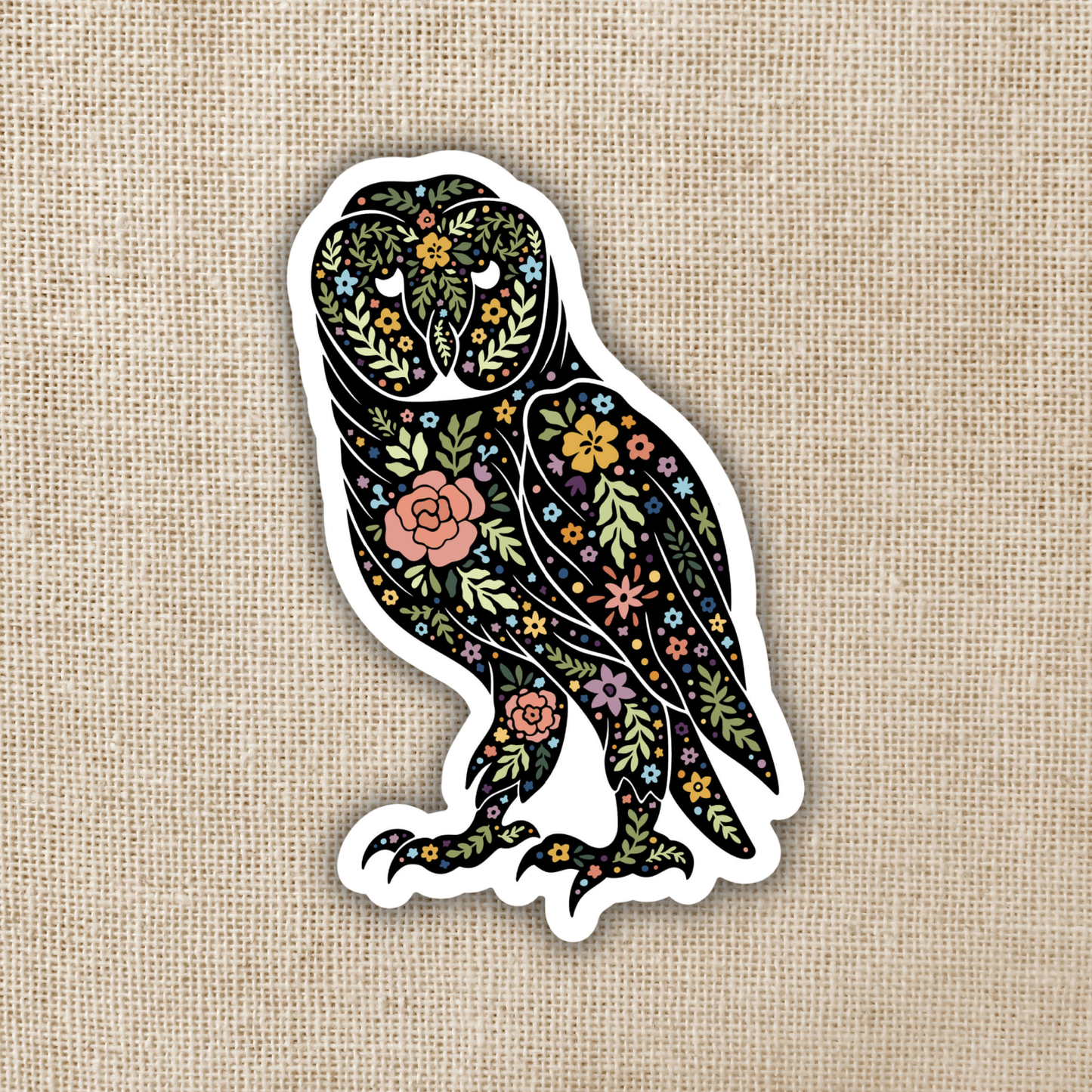 Magic Boho Owl Sticker