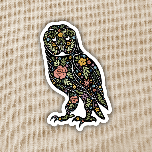 Magic Boho Owl Sticker
