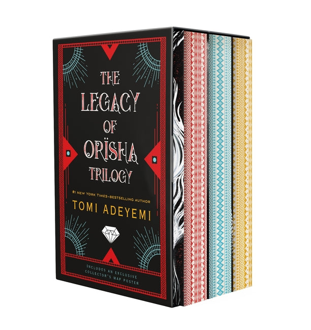 Legacy of Orisha Boxed Set: Deluxe Edition with Designed Edges and Full-Color Map by Adeyemi, Tomi