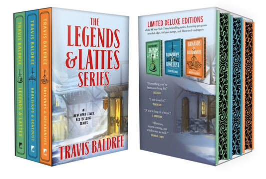Legends & Lattes Deluxe Boxed Set by Baldree, Travis