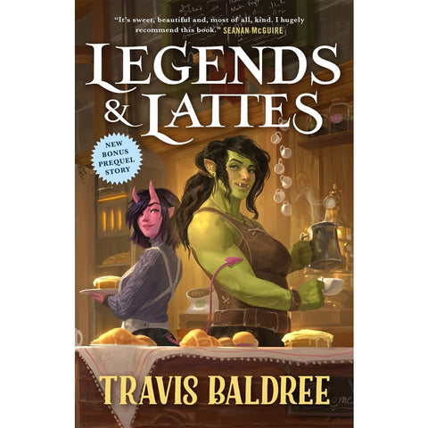 Book Moot: Legends & Lattes: A Novel of High Fantasy and Low Stakes by Travis Baldree