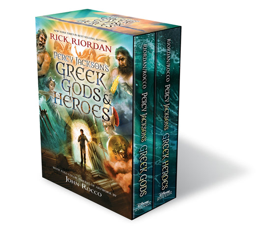 Percy Jackson's Greek Gods & Heroes Boxed Set by Riordan, Rick