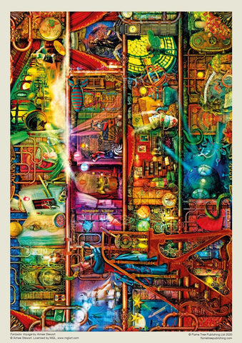 Adult Jigsaw Puzzle Aimee Stewart: Fantastic Voyage: 1000-Piece Puzzle