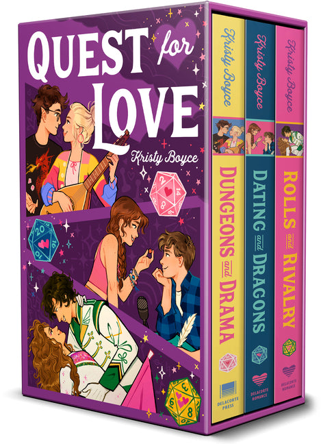 Quest for Love Collection (Kristy Boyce Boxed Set): Dungeons and Drama; Dating and Dragons; Rolls and Rivalry by Boyce, Kristy