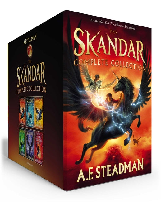 The Skandar Complete Collection (Boxed Set): Skandar and the Unicorn Thief; Skandar and the Phantom Rider; Skandar and the Chaos Trials; Skandar and t by Steadman, A. F.