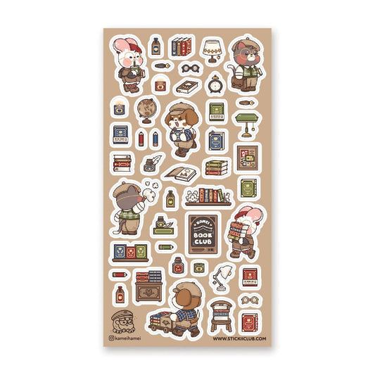Sticker Sheet | Cutie Book Club