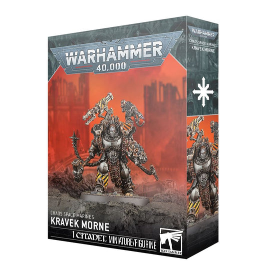 Kravek Morne - Chaos Space Marines - Warhammer 40,000