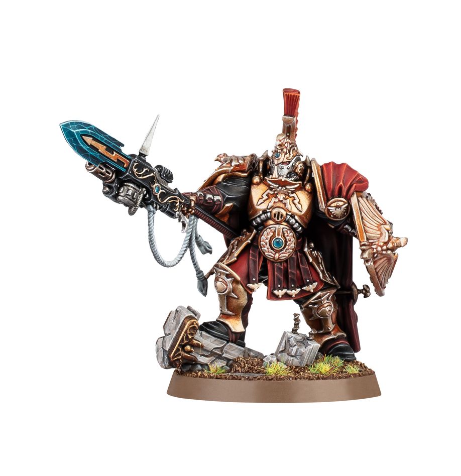 Shield-Captain; Adeptus Custodes - Warhammer 40,000