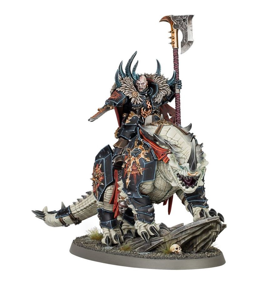 Chaos Lord on Karkadrak: Slaves to Darkness - Warhammer, Age of Sigmar