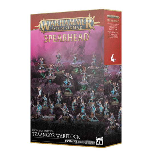 TZAANGOR WARFLOCK SPEARHEAD - WARHAMMER: AGE OF SIGMAR