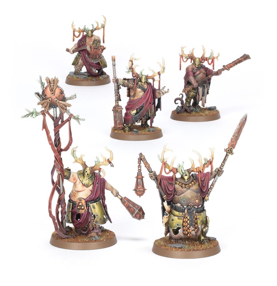 Putrid Blightkings - Maggotkin of Nurgle - Warhammer Age of Sigmar 4th Edition