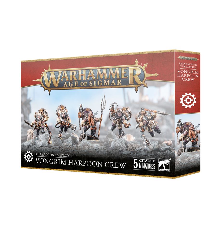 VONGRIM HARPOON CREW - KHARADRON OVERLORDS - WARHAMMER: AGE OF SIGMAR 4TH EDITION