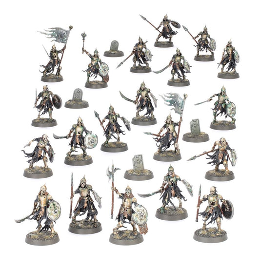 Deathrattle Skeleton Warriors; Soulblight Gravelords - Warhammer; Age of Sigmar