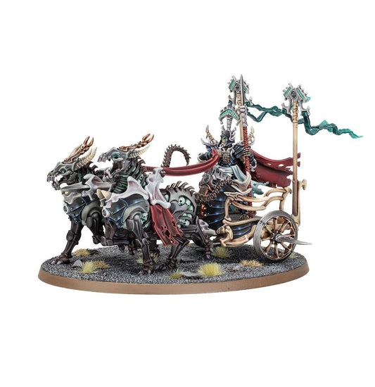 Liege Kavalos on War Chariot - Ossiarch Bonereapers - Warhammer Age of Sigmar 4th Edition