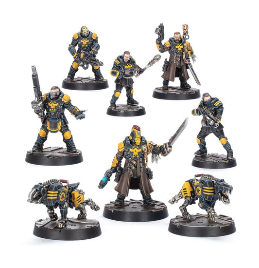 Palanite Enforcer Captains and Sergeants - Necromunda 2025