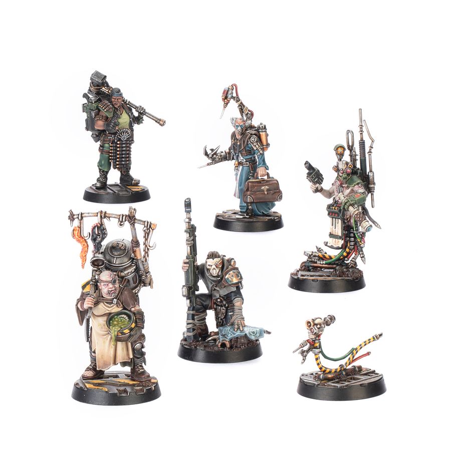 Underhive Hangers-On - Necromunda