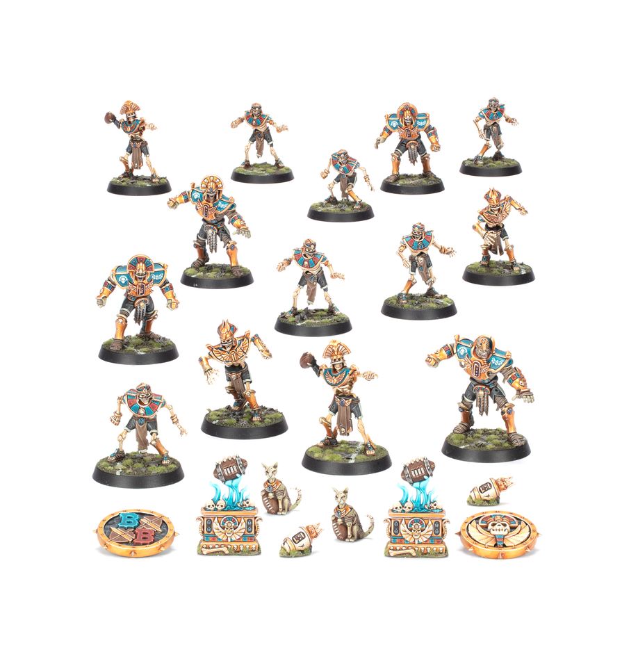 Bloodbowl 3rd Edition Tomb Kings Team