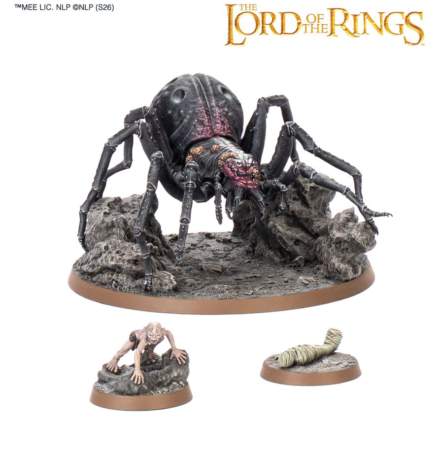 The Path of Cirith Ungol - Shelob and Gollum for Middle-Earth Strategy Battle Game