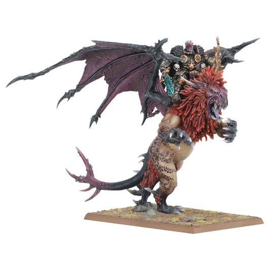 warhammer the old world chaos lord on manticore
