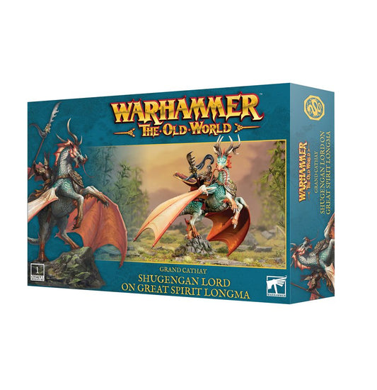 Shugengan Lord on Great Spirit Longma - Grand Cathay - Warhammer: The Old World