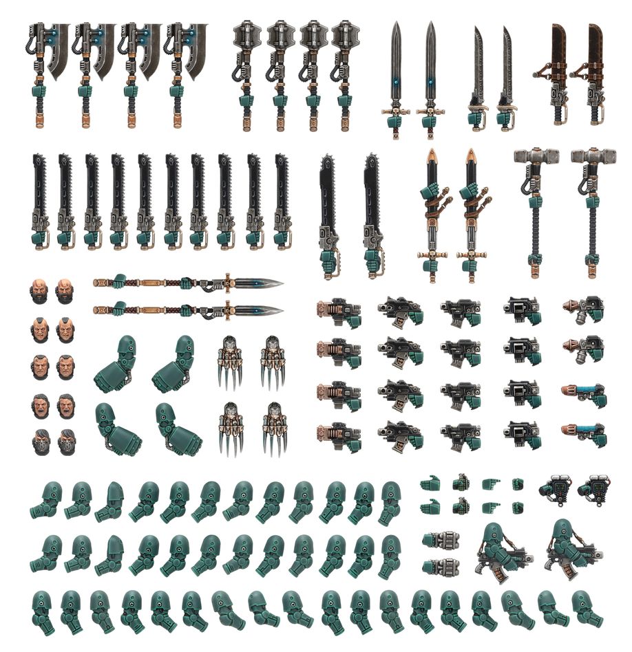 Melee Weapon Upgrade Set - Legiones Astartes - Horus Heresy
