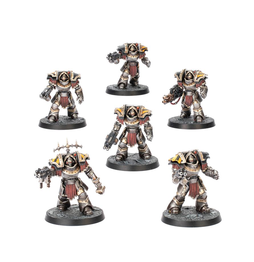 Cataphractii Terminators with Combi Bolters and Power Fists - Horus Heresy: Age of Darkness