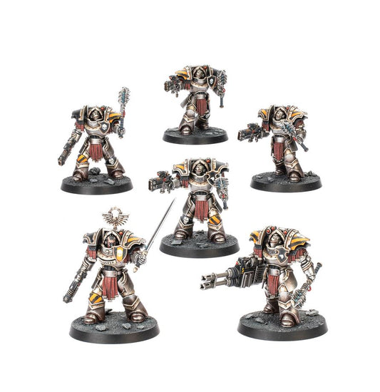Cataphractii Terminators with Volkite Chargers and Power Mauls - Horus Heresy: Age of Darkness