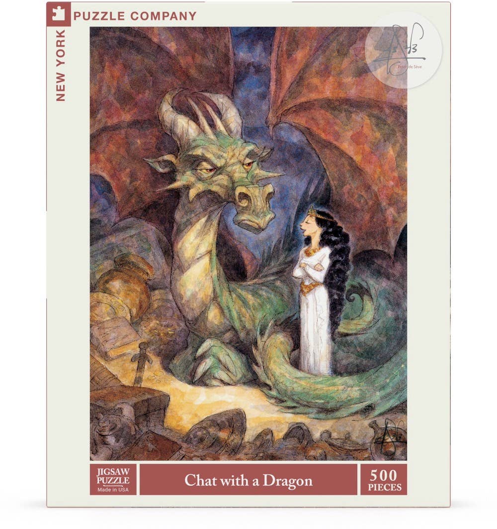 NYPC 500 Piece Puzzle | Chat with a Dragon