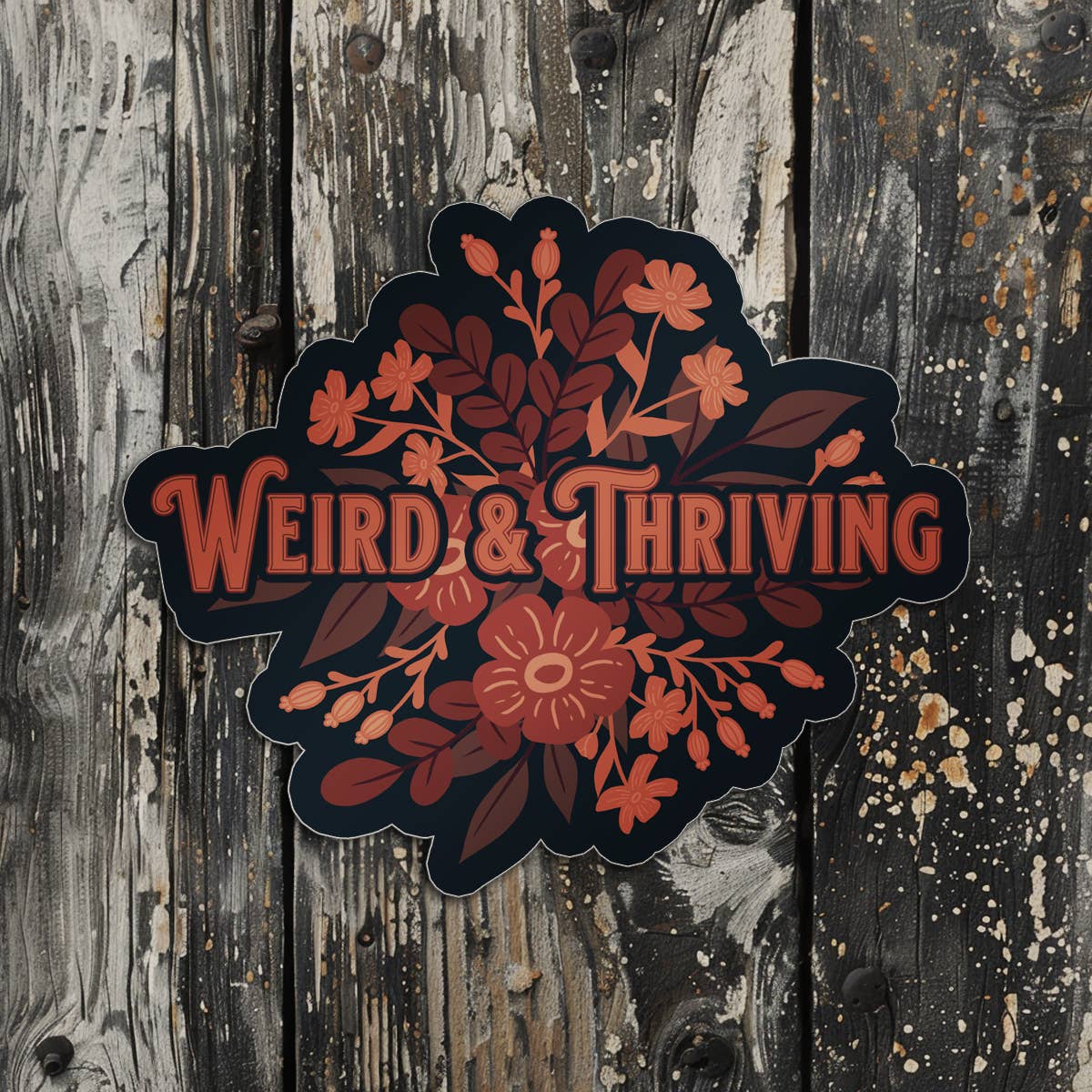 FCC Sticker | Weird & Thriving