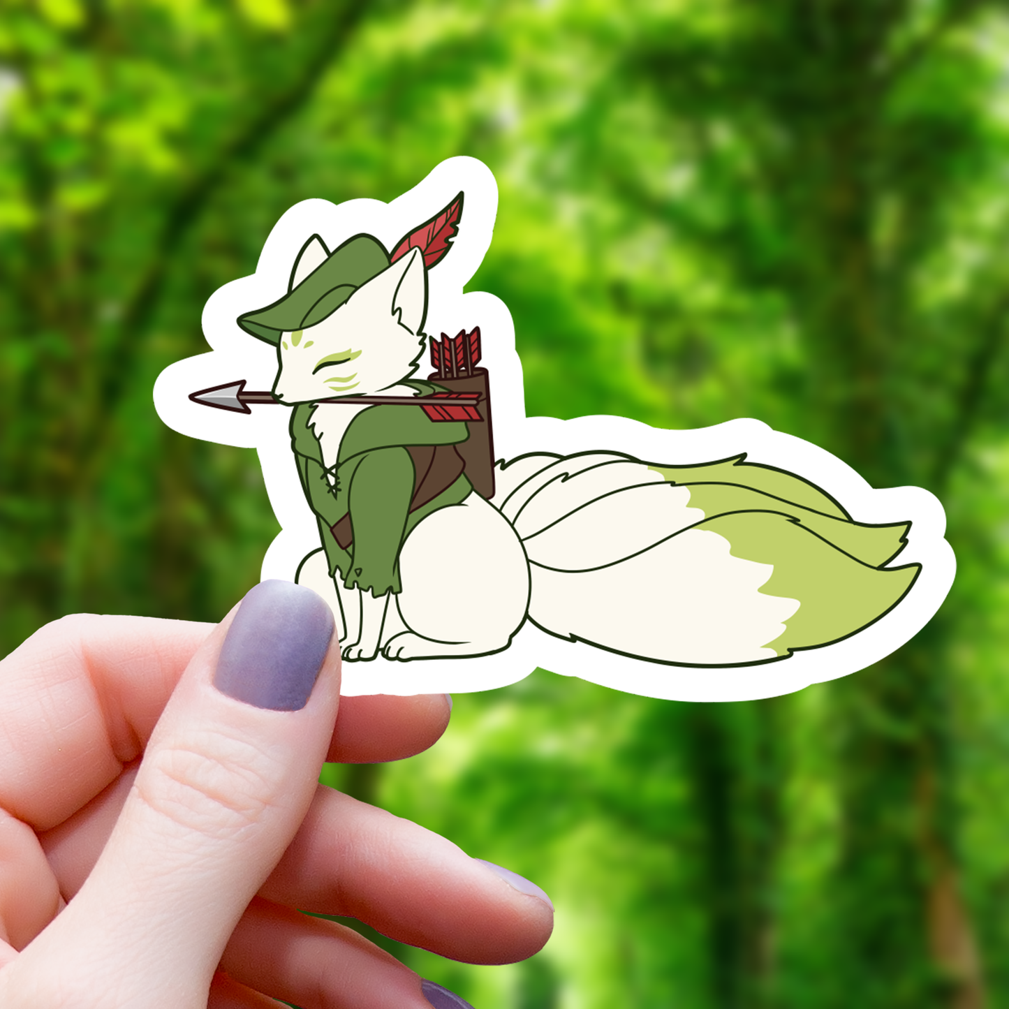 MGC 3" Vinyl Sticker | Cryptid Classes - Ranger Kitsune