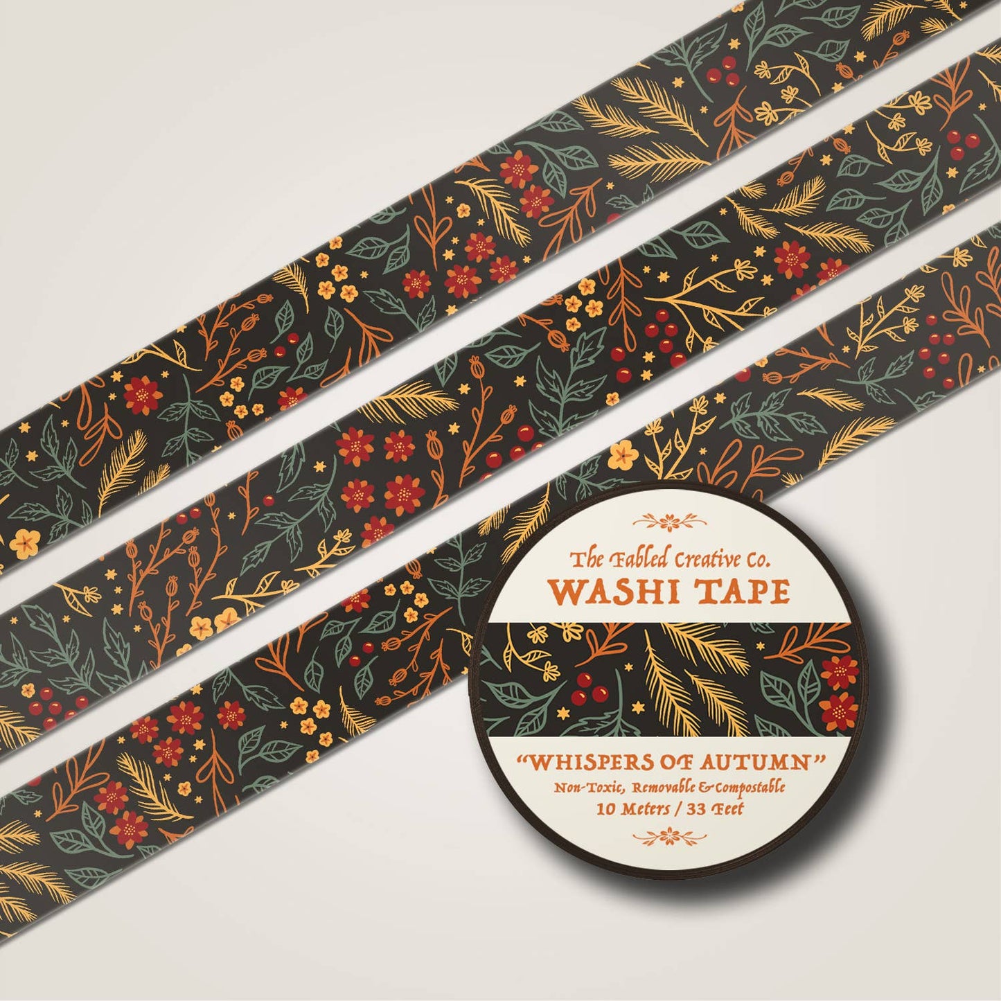 FCC Washi Tape | Whispers of Autumn