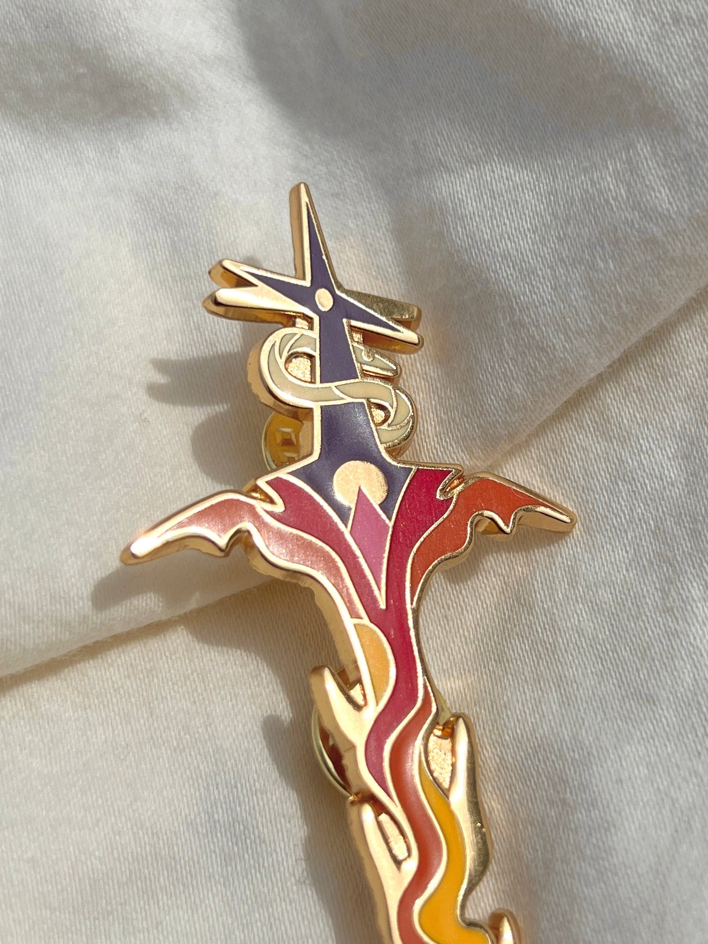 Enamel Pin | Dragon Sword
