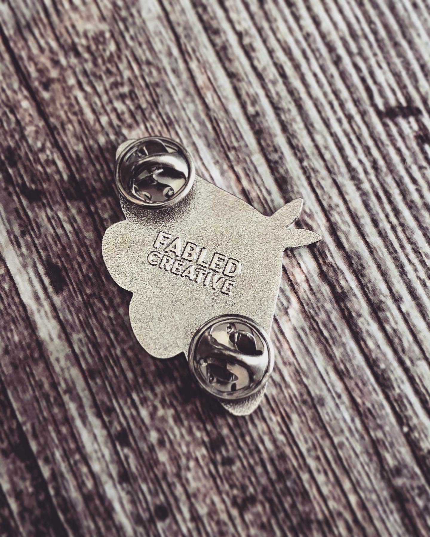 FCC Enamel Pin | Lunar Moth