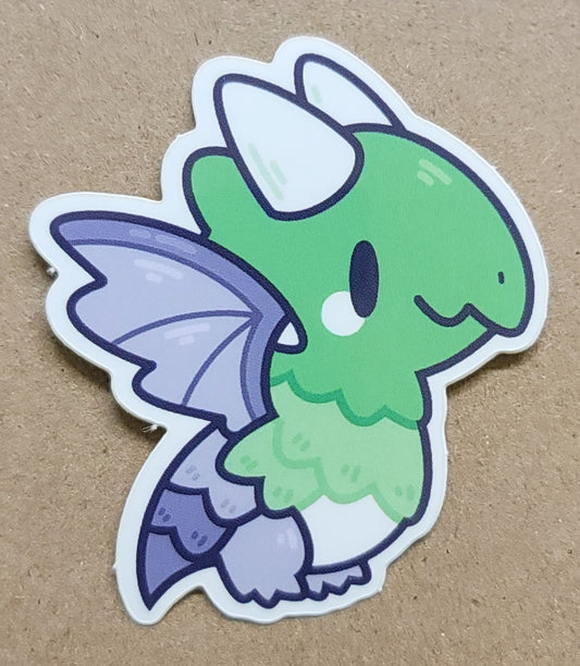 CBP Pride Dragon | Aromantic [Sticker]