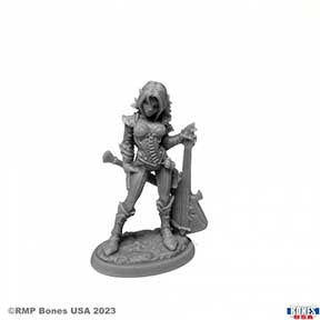Bones USA RL: Astrid, Elf Chronicler Bard [Reaper 30131]