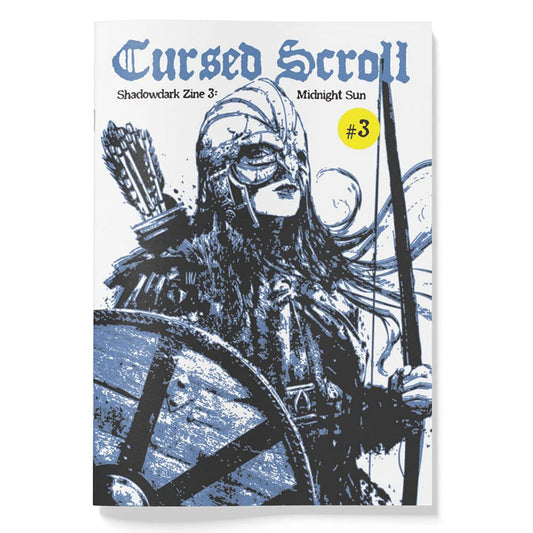 Cursed Scroll Zine #3: Midnight Sun (Shadowdark RPG)