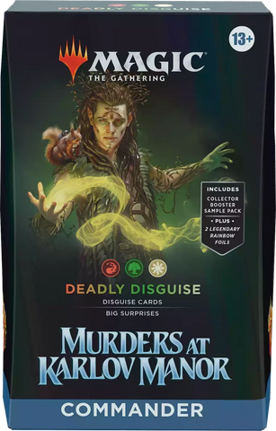 Magic the Gathering: Murders at Karlov Manor "Deadly Disguise" Commander Deck