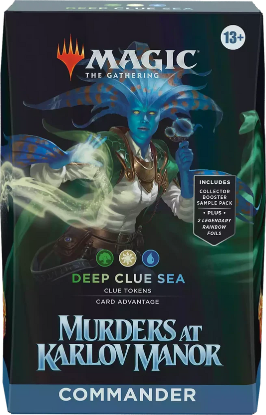 Magic the Gathering: Murders at Karlov Manor "Deep Clue Sea" Commander Deck