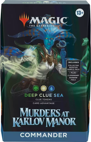 Magic the Gathering: Murders at Karlov Manor "Deep Clue Sea" Commander Deck