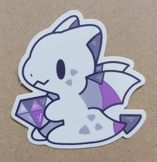 CBP Pride Dragon | Demisexual [Sticker]