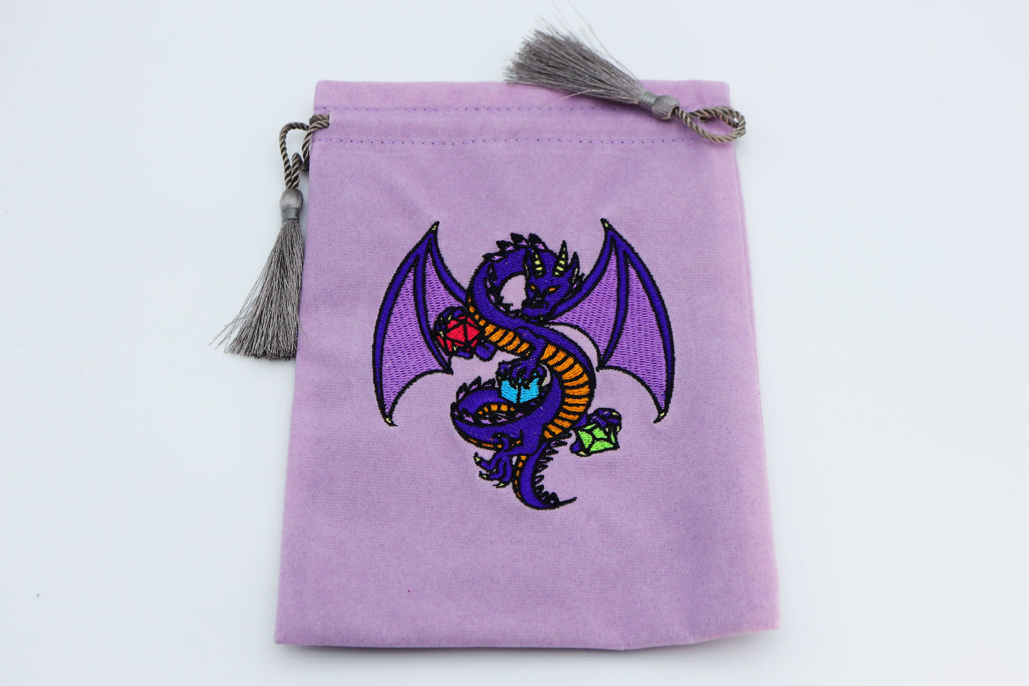 FBG Dice Bag | Dragon (Purple)