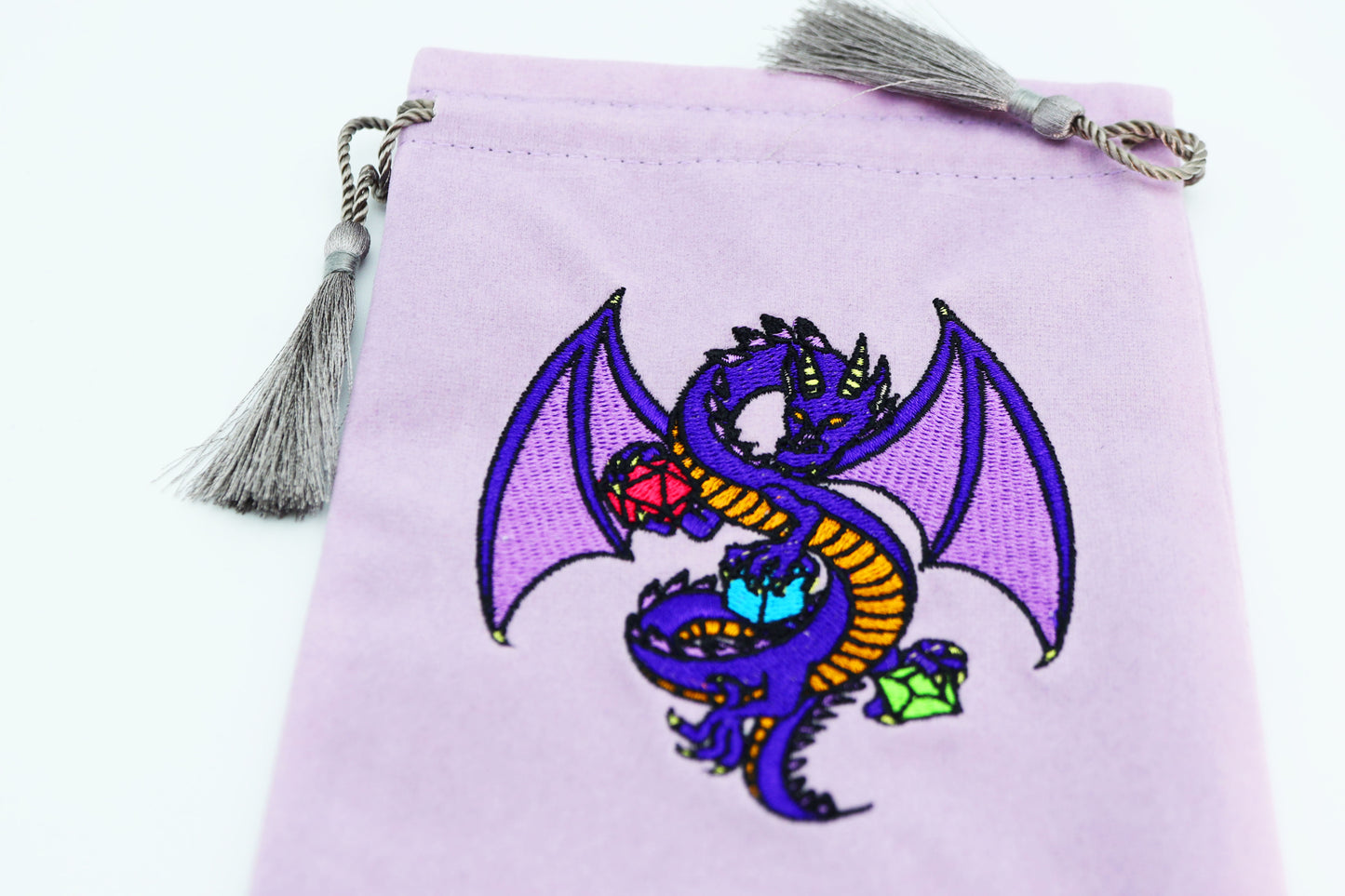 FBG Dice Bag | Dragon (Purple)