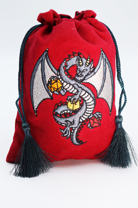 FBG Dice Bag | Dragon (Black)