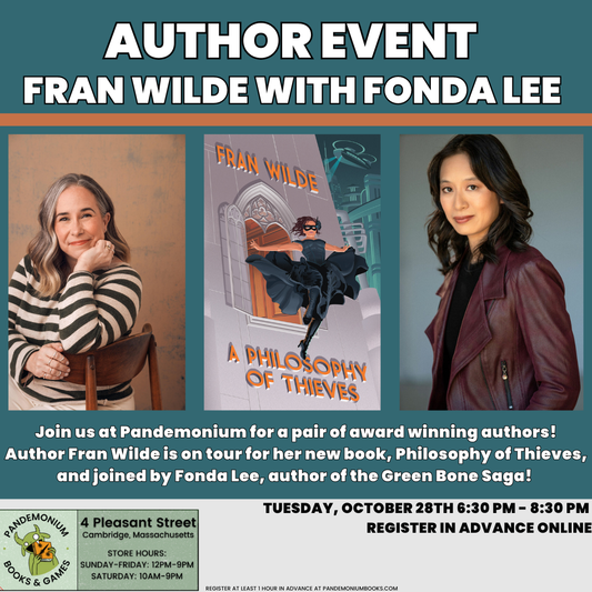 Author Event with Fran Wilde & Fonda Lee