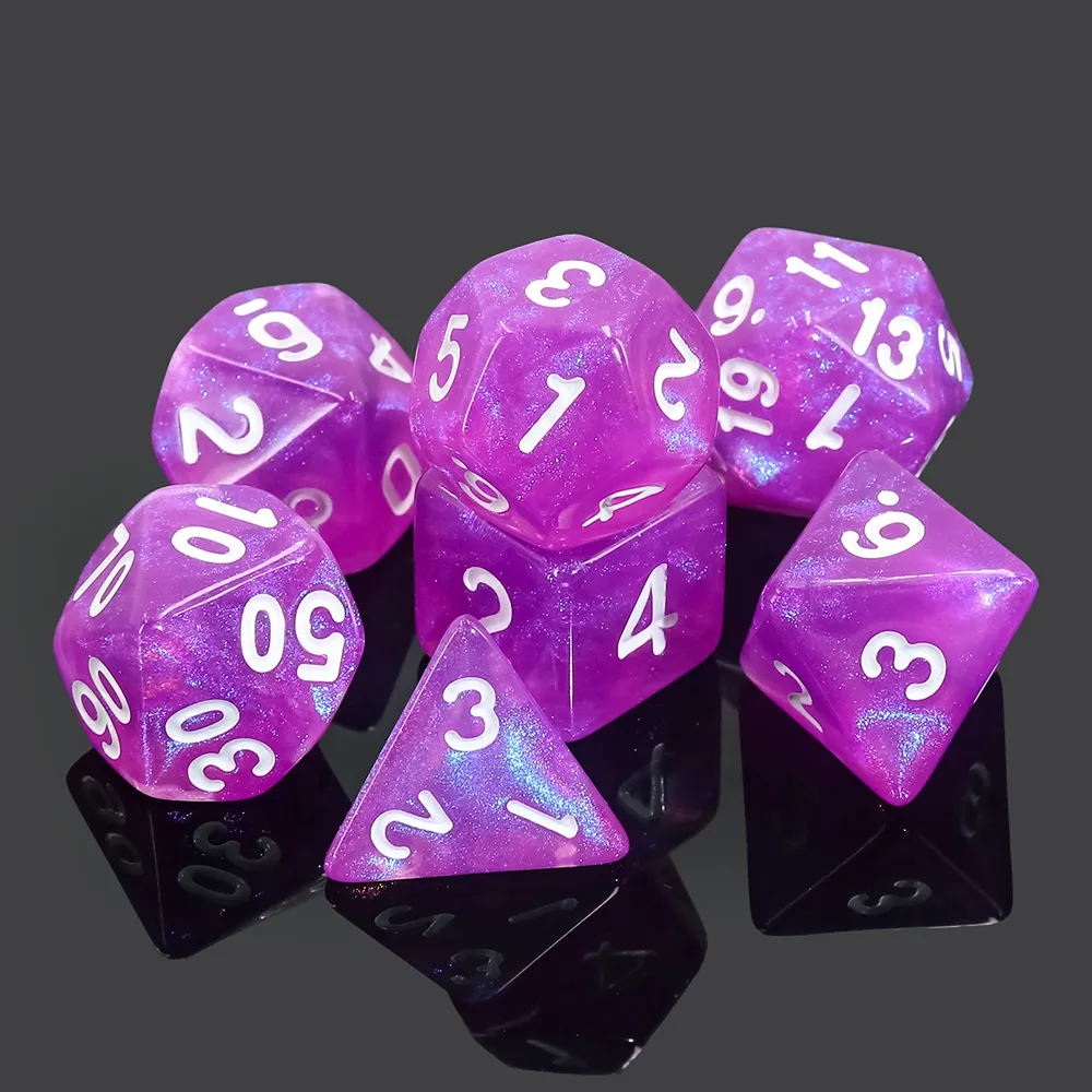 HD "Fairy God" Aurora Standard Dice Set