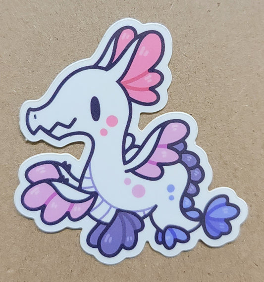 CBP Pride Dragon | Genderfluid [Sticker]