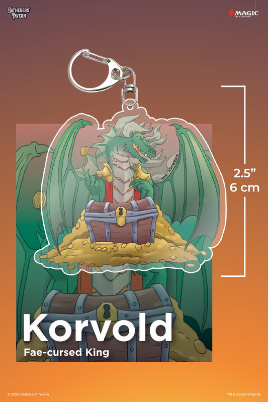Magic: The Gathering - Korvold, Fae-Cursed King Keychain